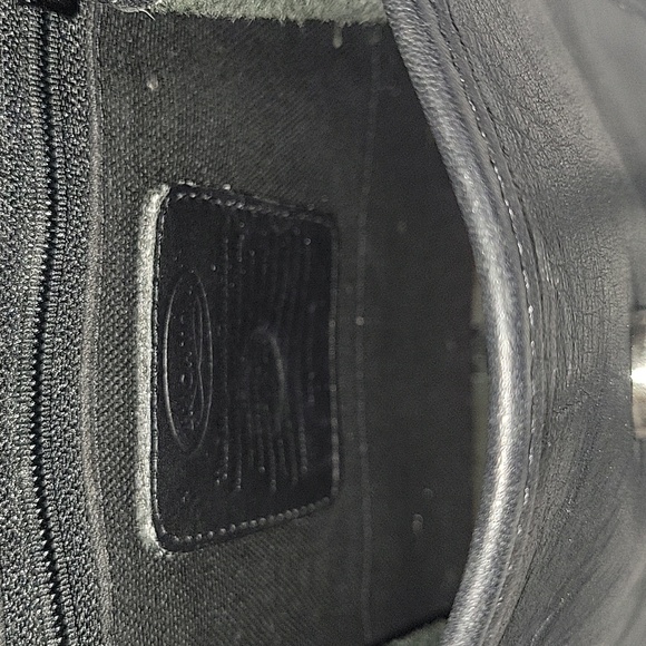 Brighton Black Leather Small Crossbody Shoulder Bag - Picture 12 of 13